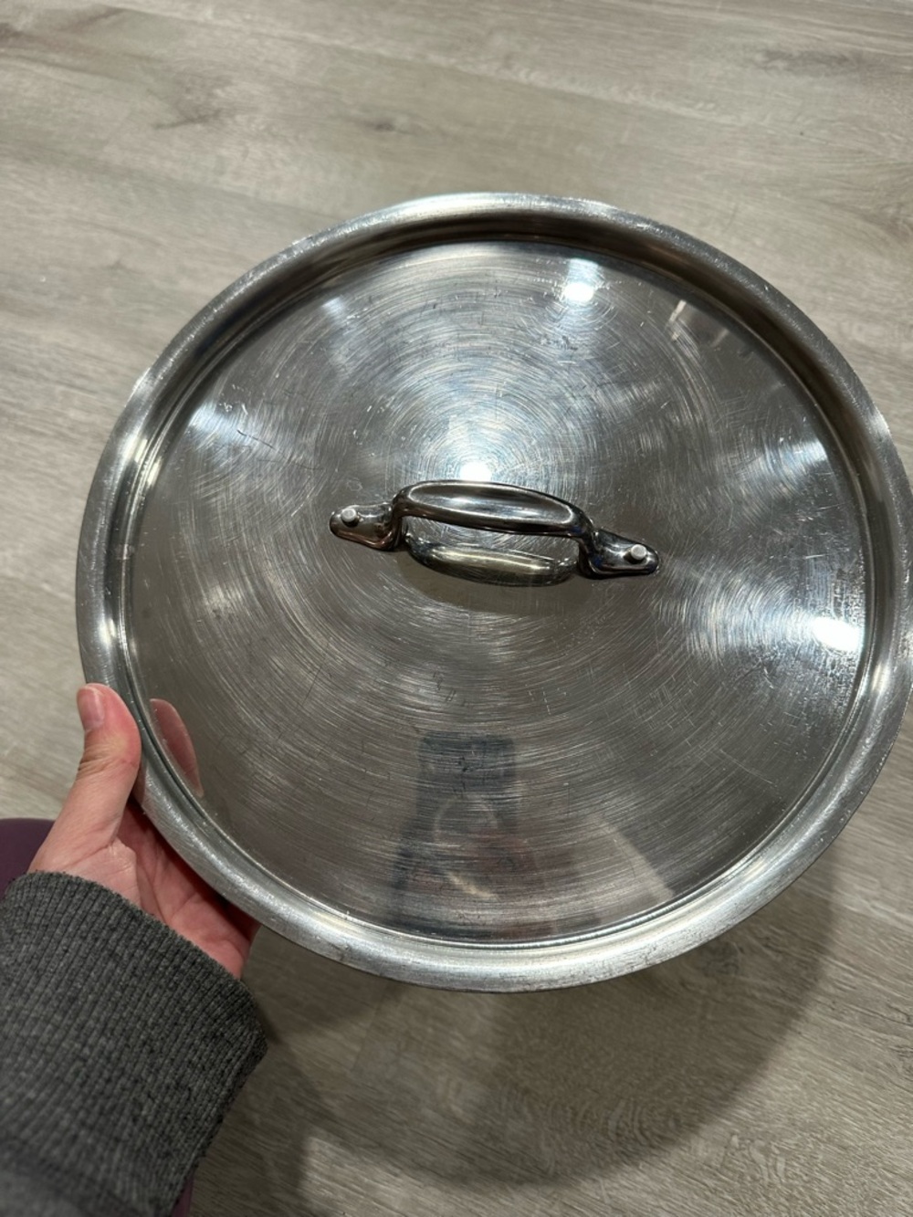 CH161 All-Clad Stainless Steel Replacemnt LID ONLY Inside 10 3/8" Outside 11.25"